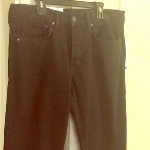Men’s H&M black straight fit jeans - Size 31